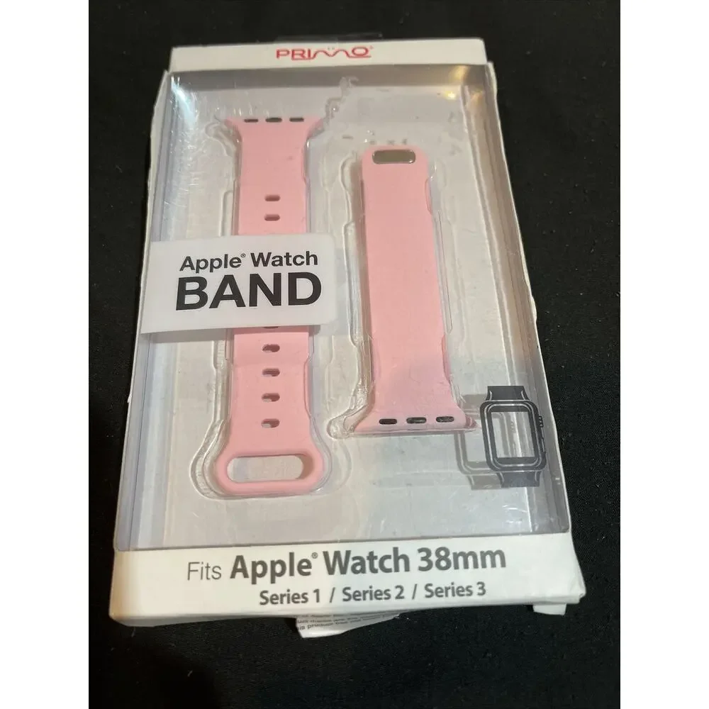 Primo Apple‎ Watch Band Fits Series 1 , 2 And 3 38mm Color pink NEW